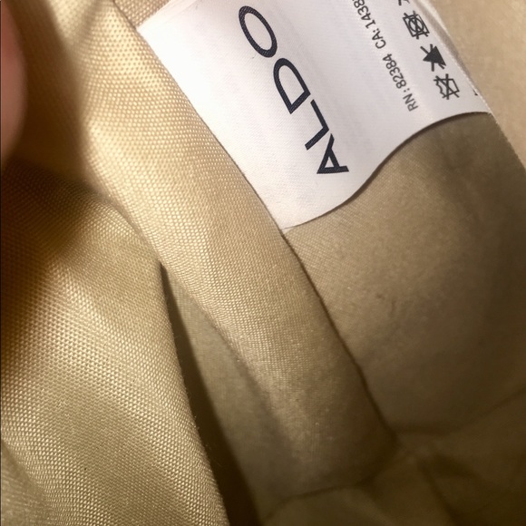 Aldo yellow & neutral colors. Perfect  condition. - Picture 6 of 8